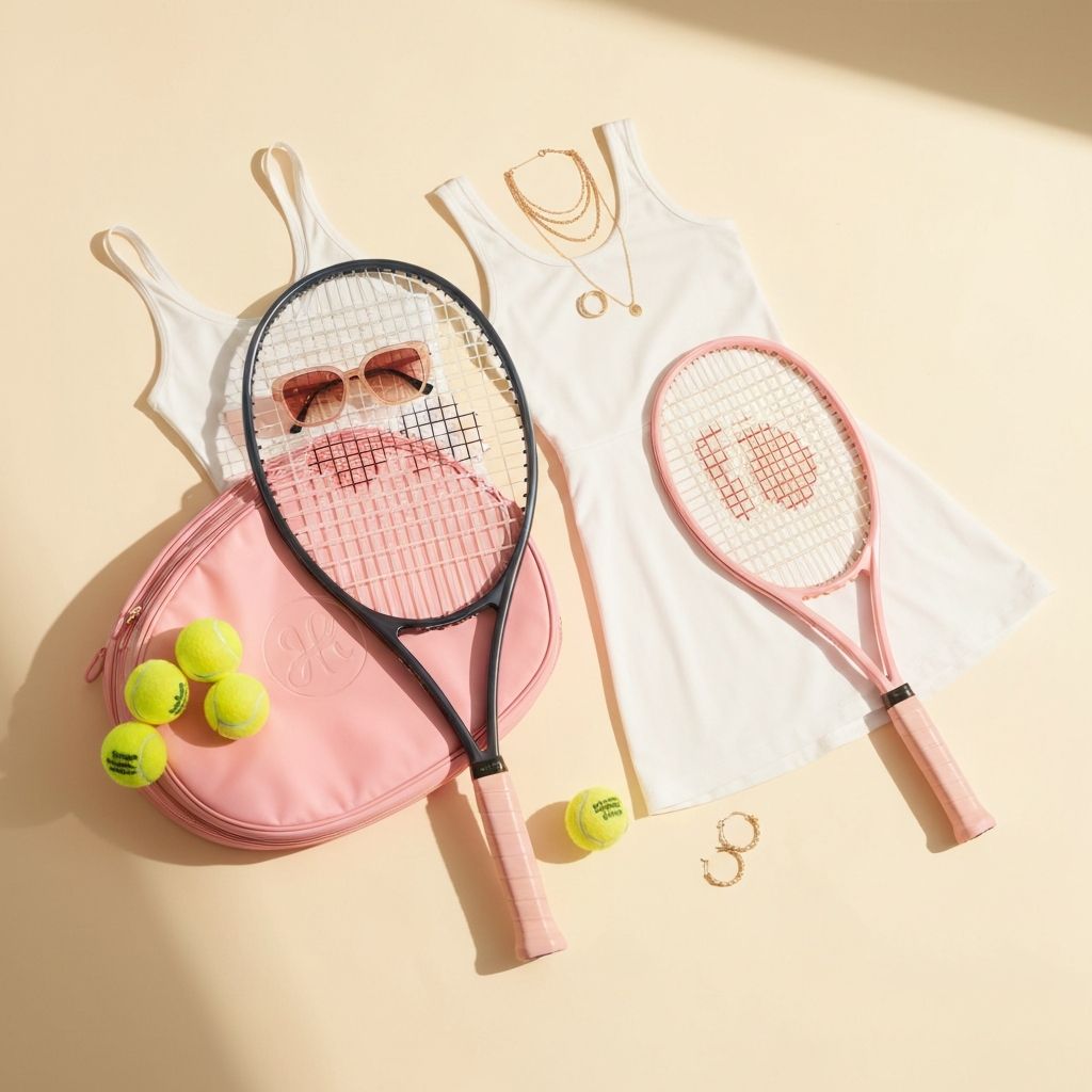 Tennis lifestyle aesthetic